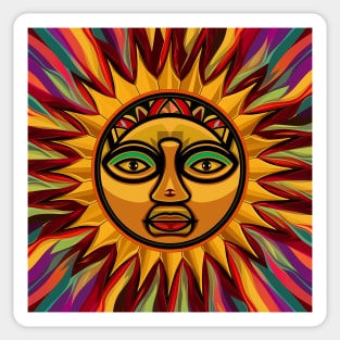 SUN FACE Sticker